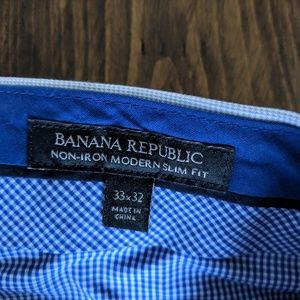 33x32 Banana Republic Non Iron Slim Dress Pants